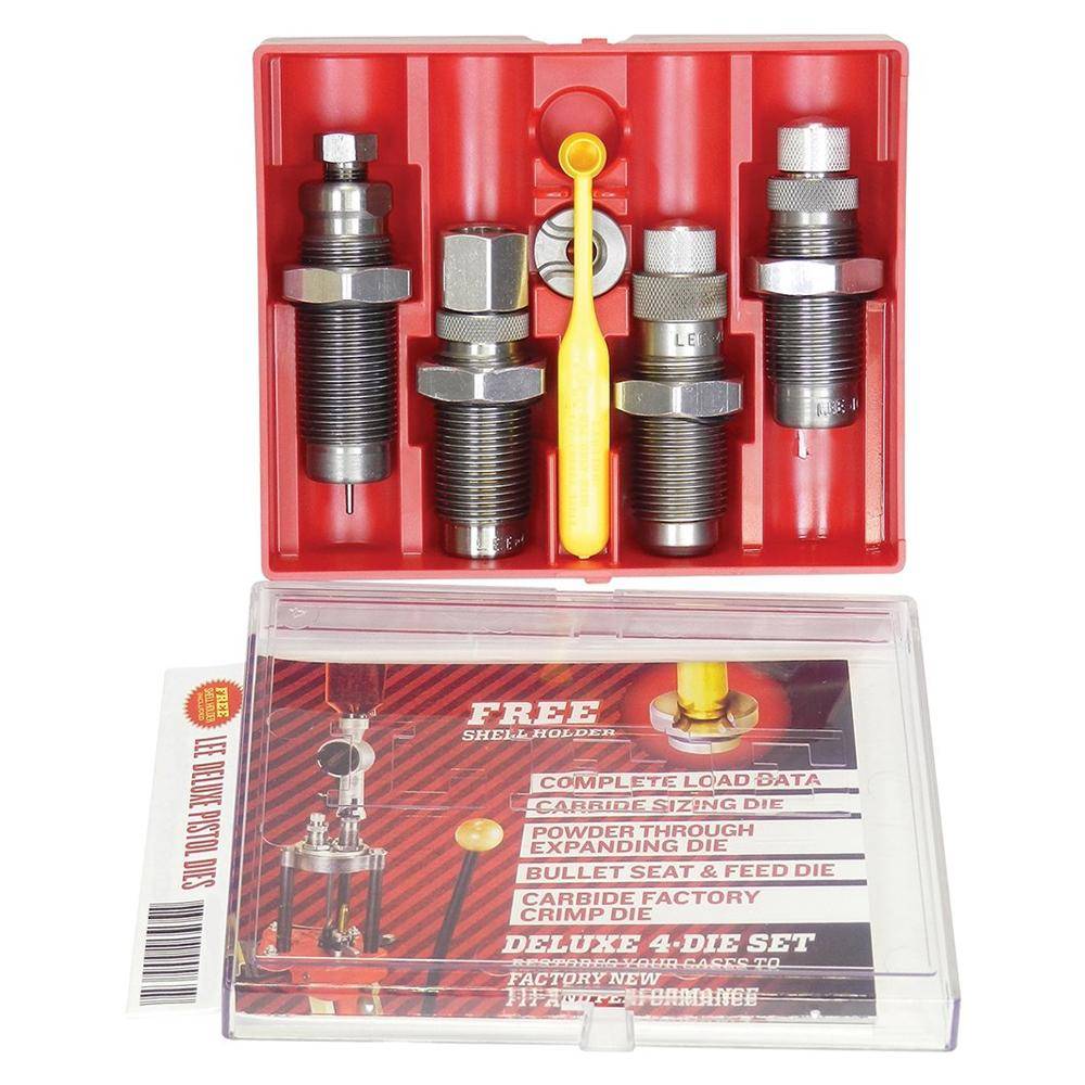 Lee Carbide Deluxe Pistol 4-Die Set - .30 Super Carry