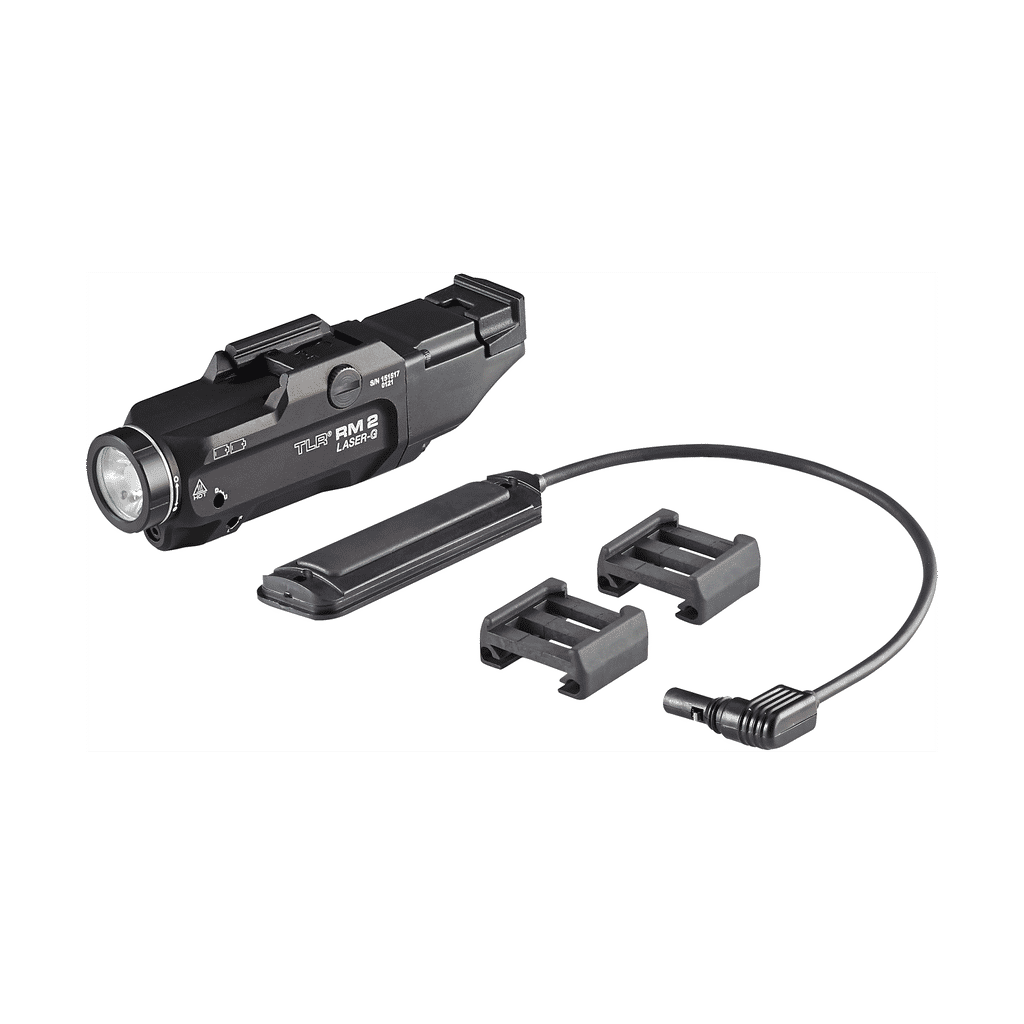 Streamlight TLR RM 2 Laser-G Rail Mounted Tactical Lighting System 1000 Lumen Black