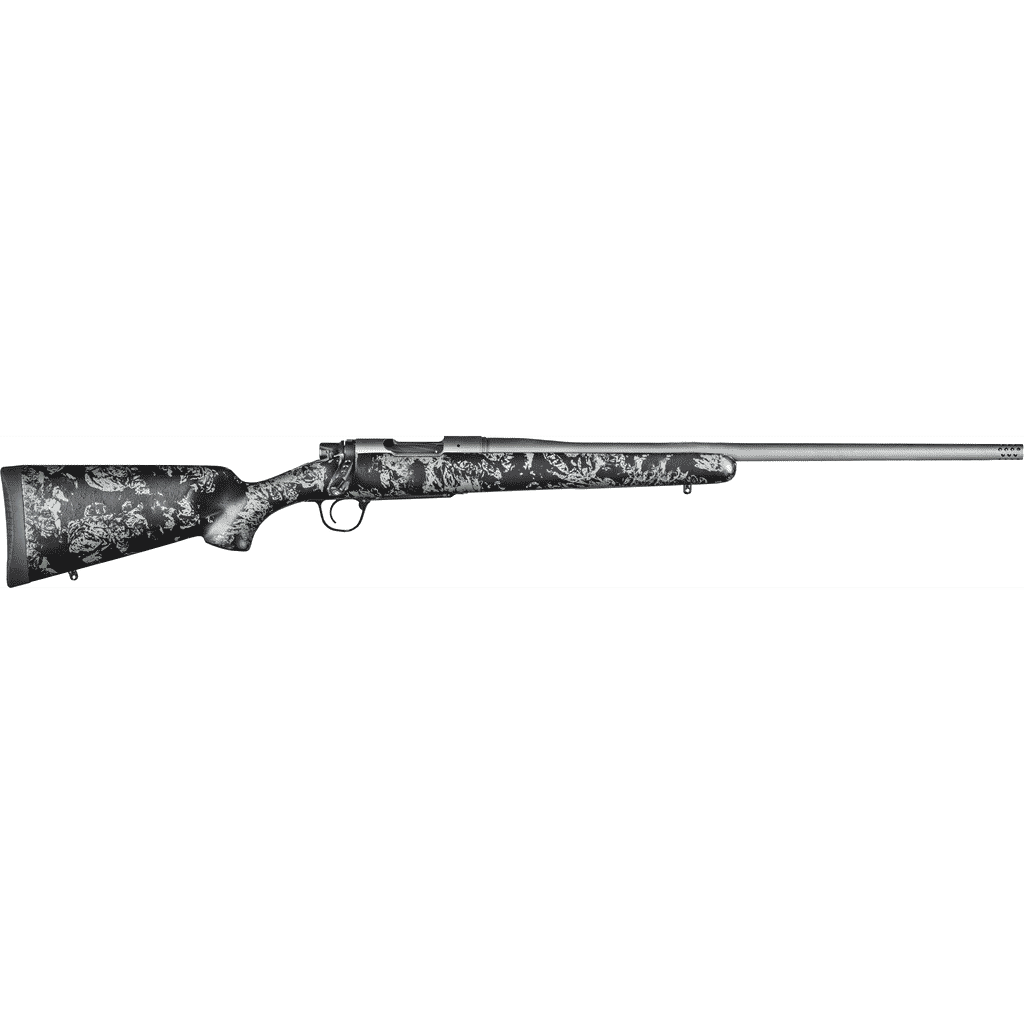 Christensen Arms Mesa FFT Rifle 7mm PRC 3rd Magazine 22" Barrel Tungsten Cerakote Carbon with Gray Accents