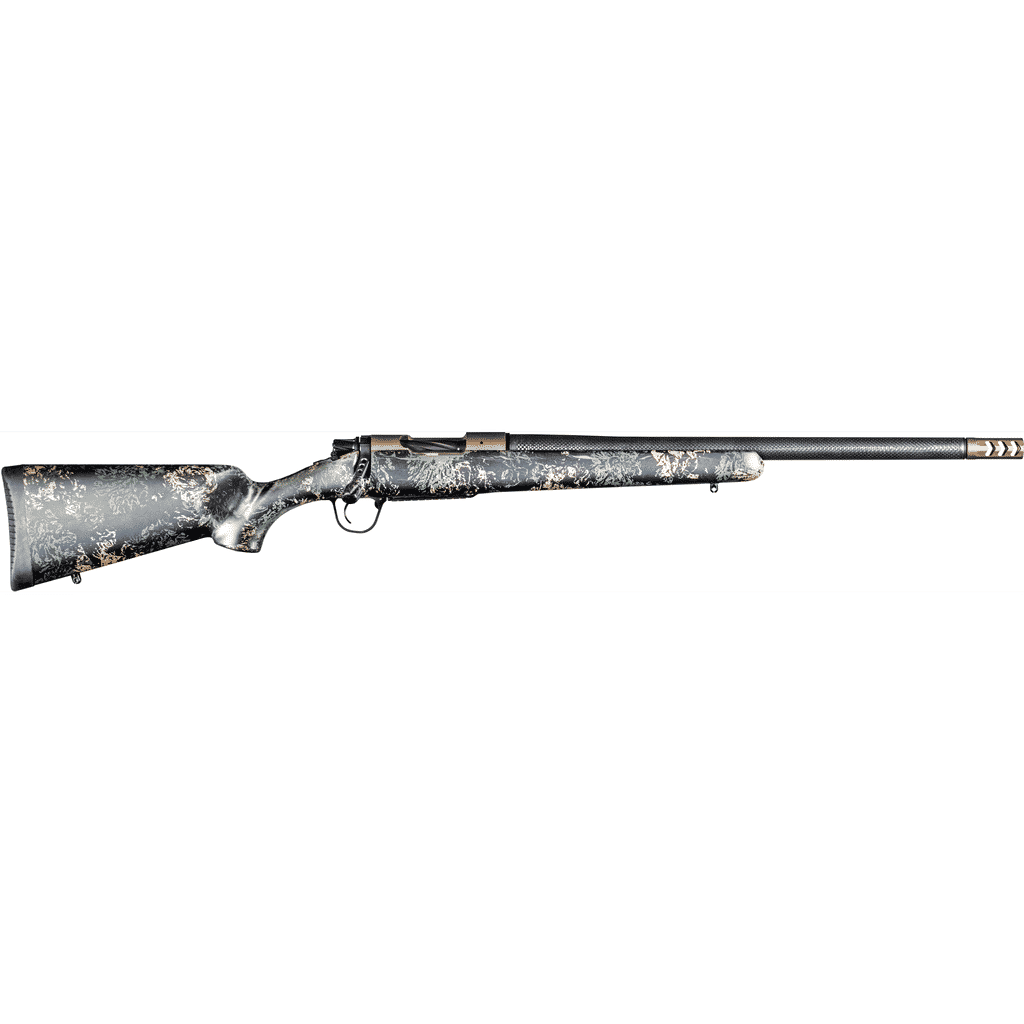 Christensen Arms Ridgeline FFT Rifle 7mm PRC 3rd Magazine 22" Barrel Carbon with Green & Tan Accents
