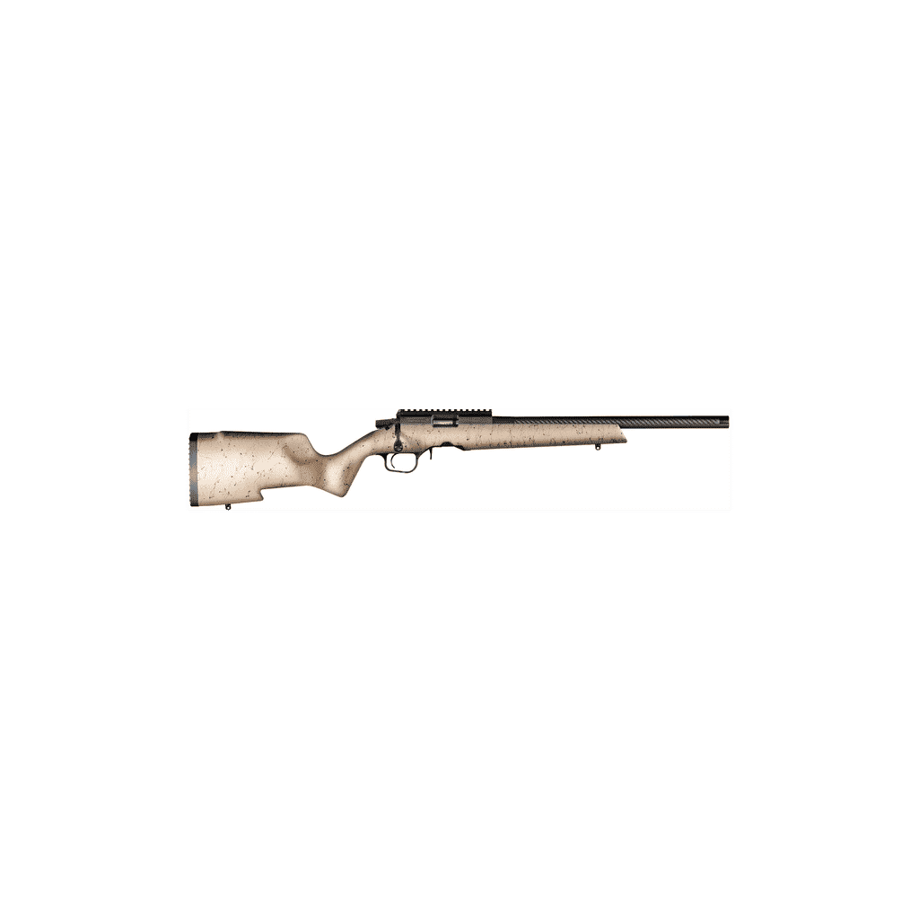 Christensen Arms Ranger 22 WMR 10/rd 18" Barrel Tan with Black Webbing