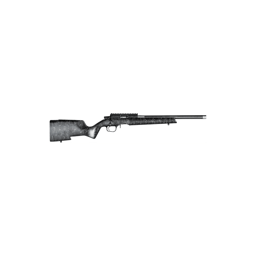 Christensen Arms Ranger Rifle 17 HMR 10/rd 18" Barrel Black with Gray Webbing