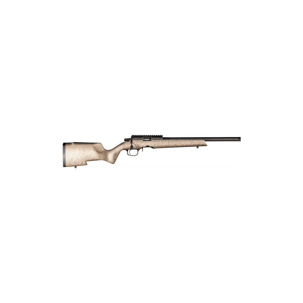 Christensen Arms Ranger 17 HMR 10/rd 18" Barrel Tan with Black Webbing