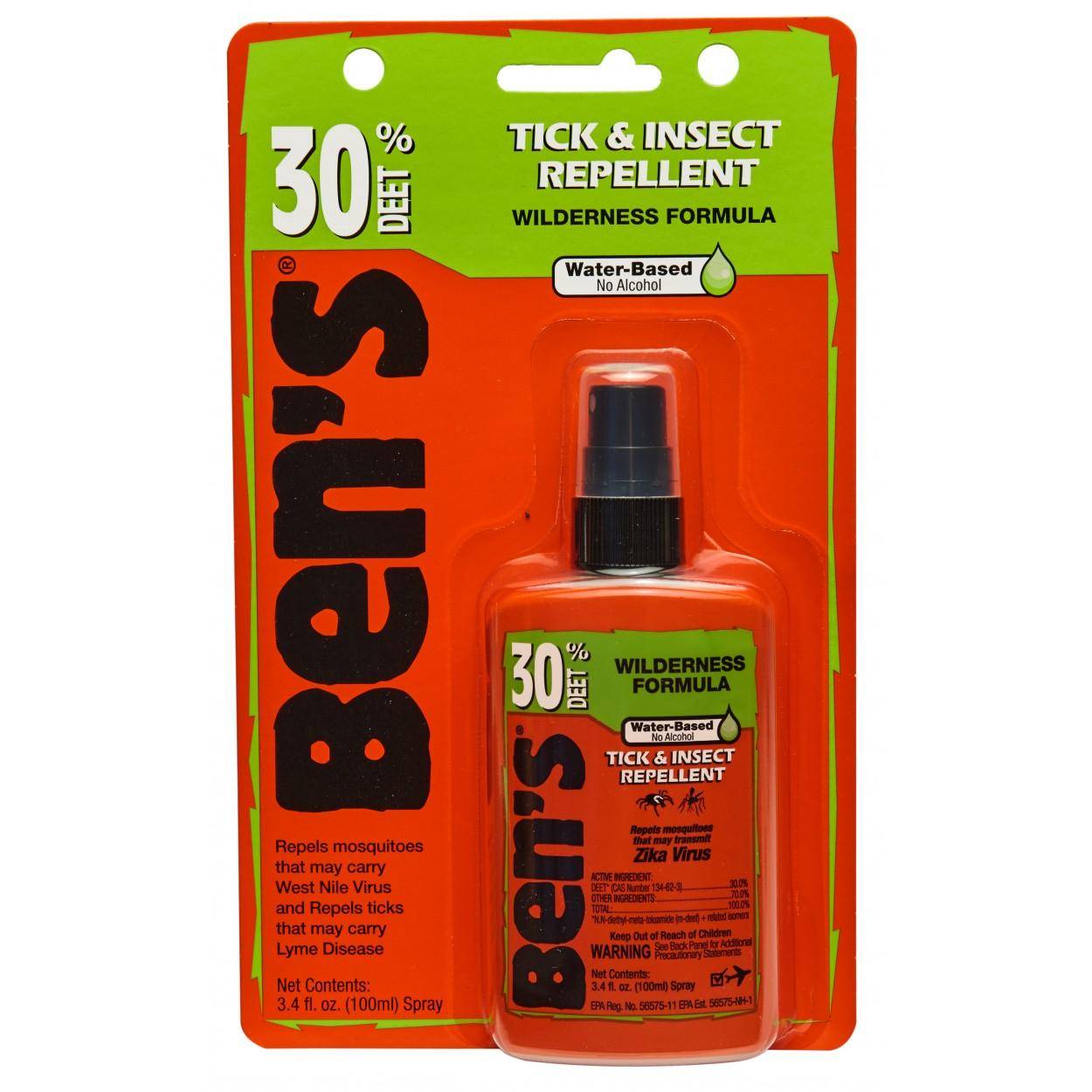 Ben's 30% DEET Pump - 3.4 oz. Carded - Image 3