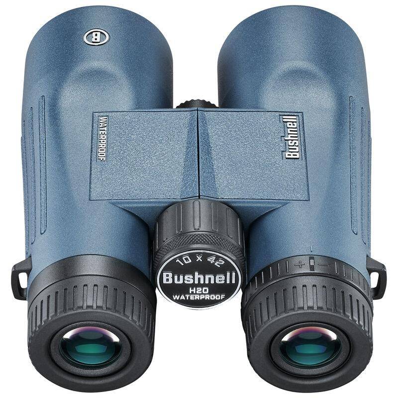 Bushnell H2O 10x42mm Waterproof Binoculars Roof WP/FP Twist Up Eyecups Dark Blue - Image 3