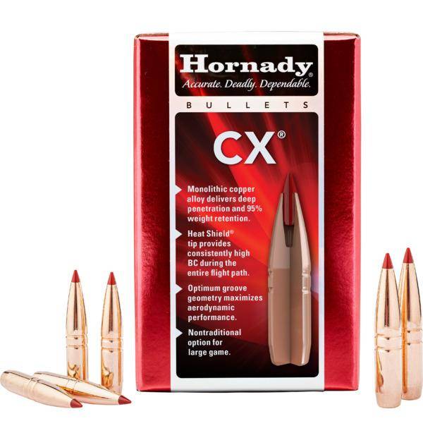 Hornady CX (Copper Alloy eXpanding) Bullets .30 CAL .308" 150 gr 50/ct