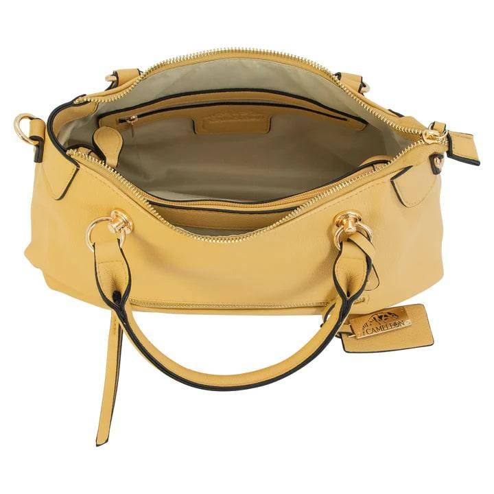 Cameleon Darcy Concealed Carry Purse Biscuit Yellow - Image 4