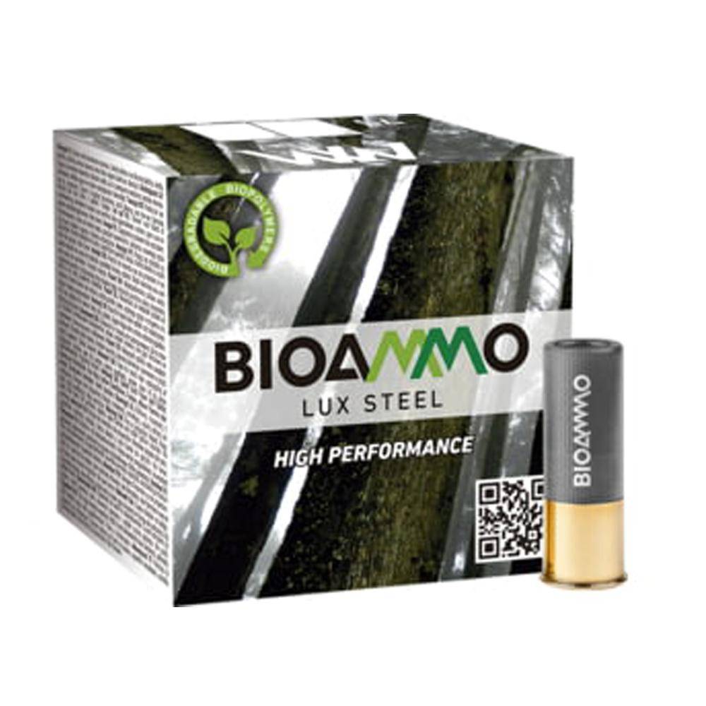 BIOAMMO Steel Game Pheasant Shotshells 12 ga 2-3/4" 1-1/16 oz 1295 fps #6 25/ct