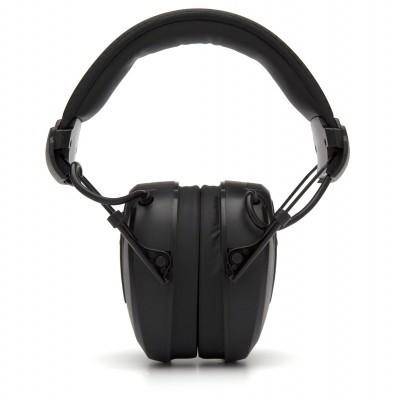 Pyramex Clandestine Ear Electronic Ear Muffs 24dB Black - Image 2