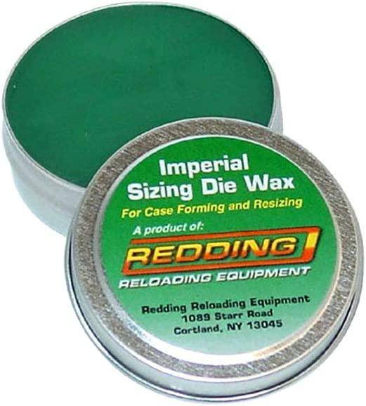 Redding Brand Imperial Sizing Die Wax Green - 2 oz Tin