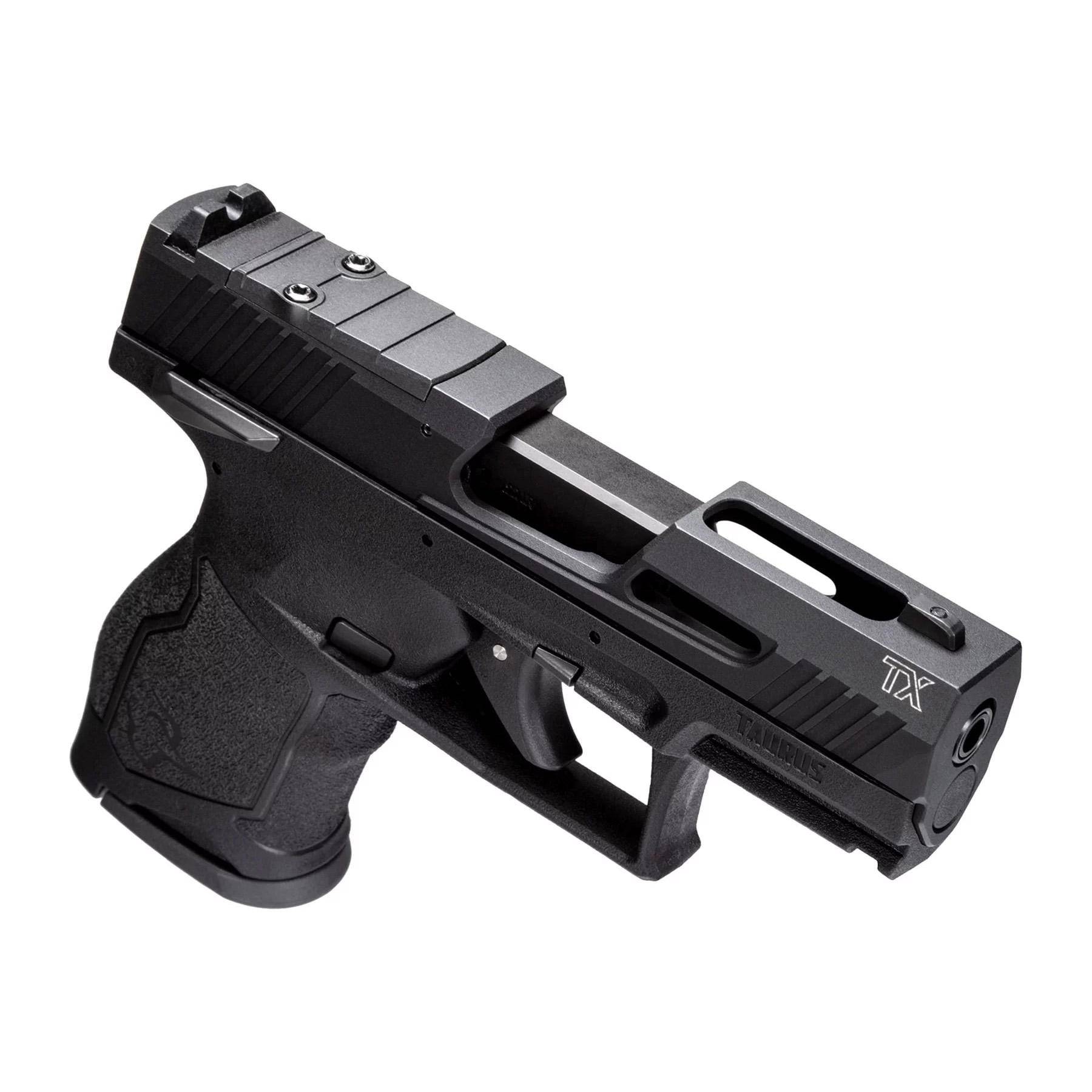 Taurus TX22 T.O.R.O. Compact Handgun .22LR 10rd Magazines(2) 3.5" Barrel Black Slide/Grip - Image 3