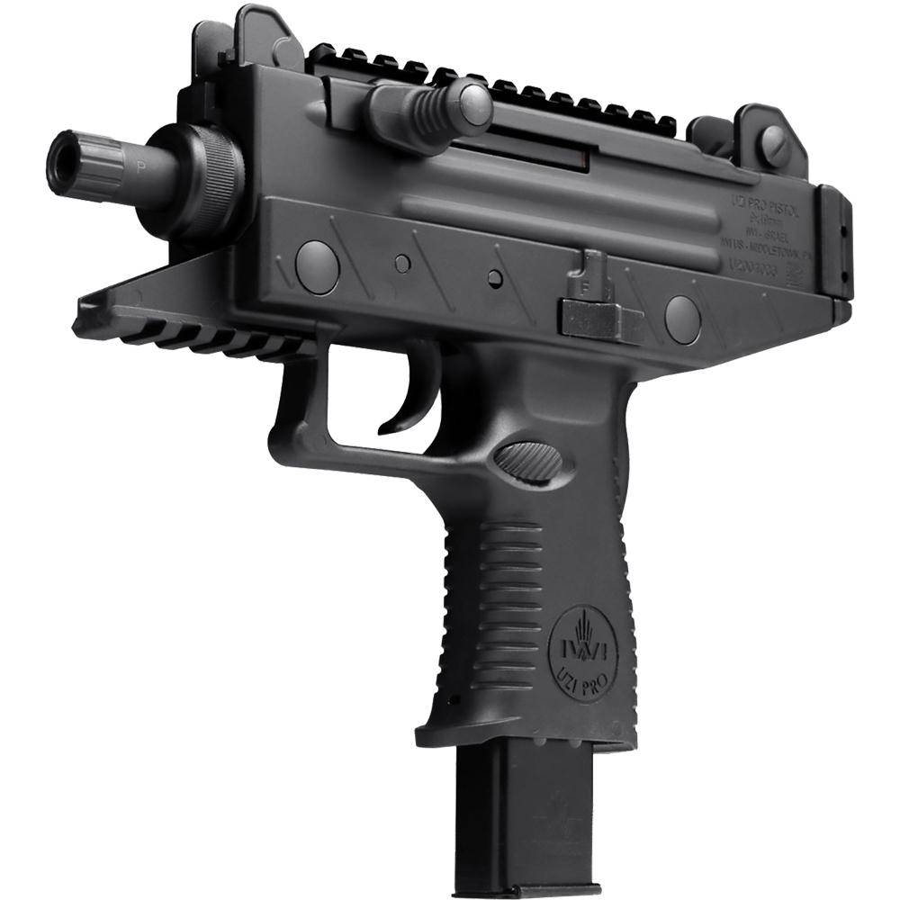 IWI UZI Pro Pistol 9mm 2 25/rd Magazines 4.5" Barrel Black with Adjustable Sights - Image 2