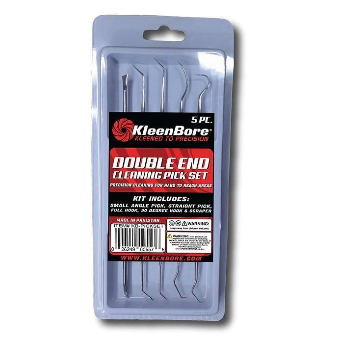 KleenBore Stainless Steel Gun Pick Set 5/ct
