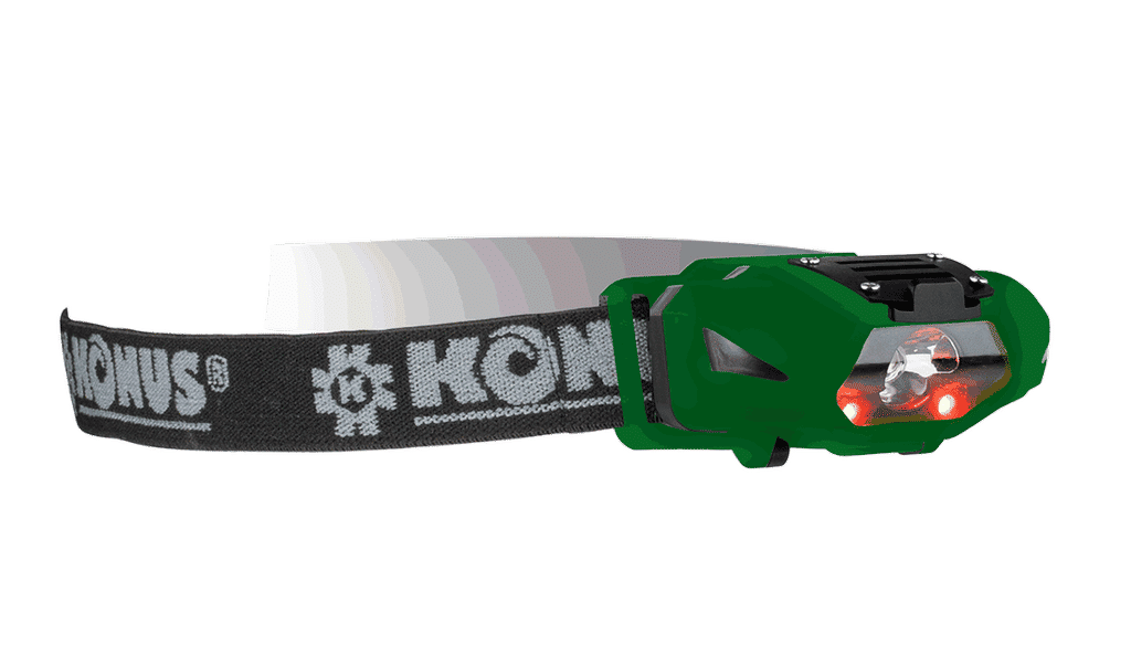 Konus Konusflash-5 Adjustable LED Headband Headlamp 60 Lumens