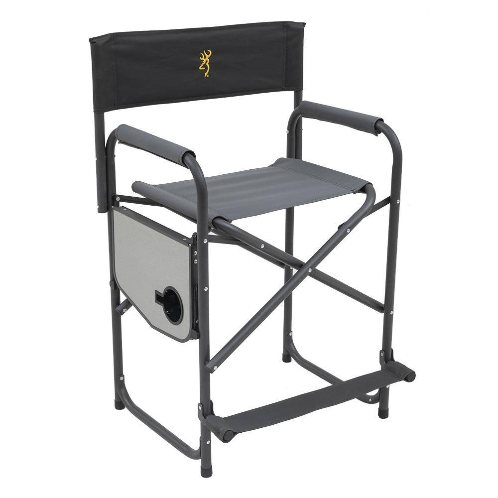 Alps Browning Directors Chair XT Plus Camping Chair Charcoal/Grey - Image 2