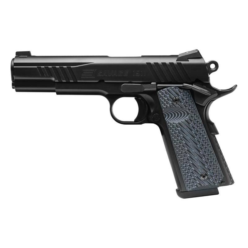 Savage 1911 Gov't Style Handgun .45 Auto 8rd Magazines (2) 5" Barrel Black - Image 2