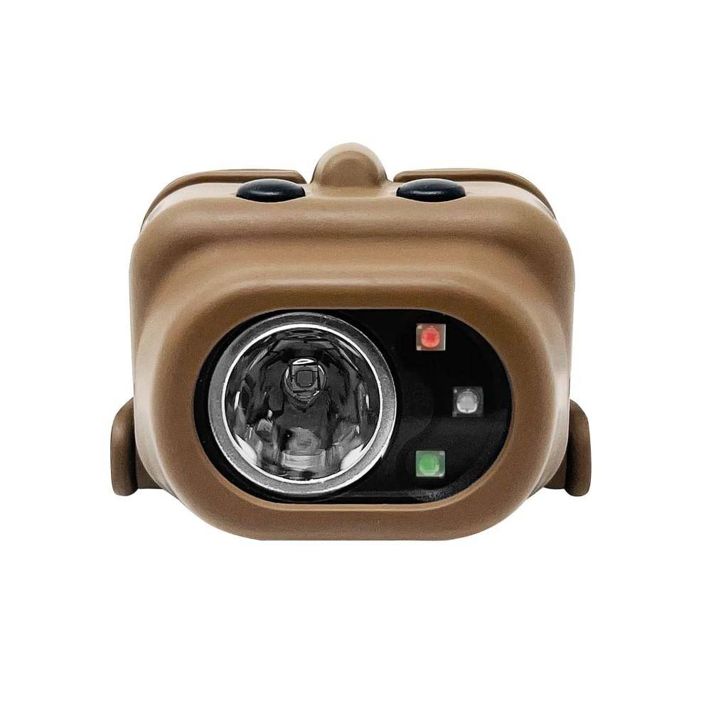 Nightstick Multi-Function Headlamp 210 Lumens White/Red/Green Lights FDE - Image 2