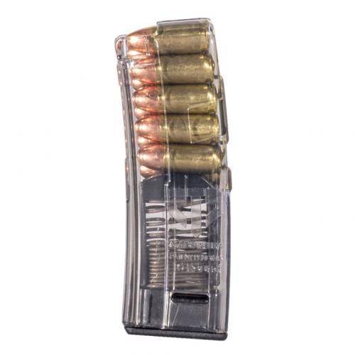 Elite Tactical Systems Carbon Smoke Series HKMP5 Handgun Magazine 9mm 10/rd Smoke - Image 2