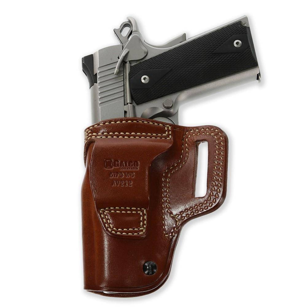 Galco Avenger Belt Holster for Colt 1911 with 5" Barrel Tan RH - Image 2