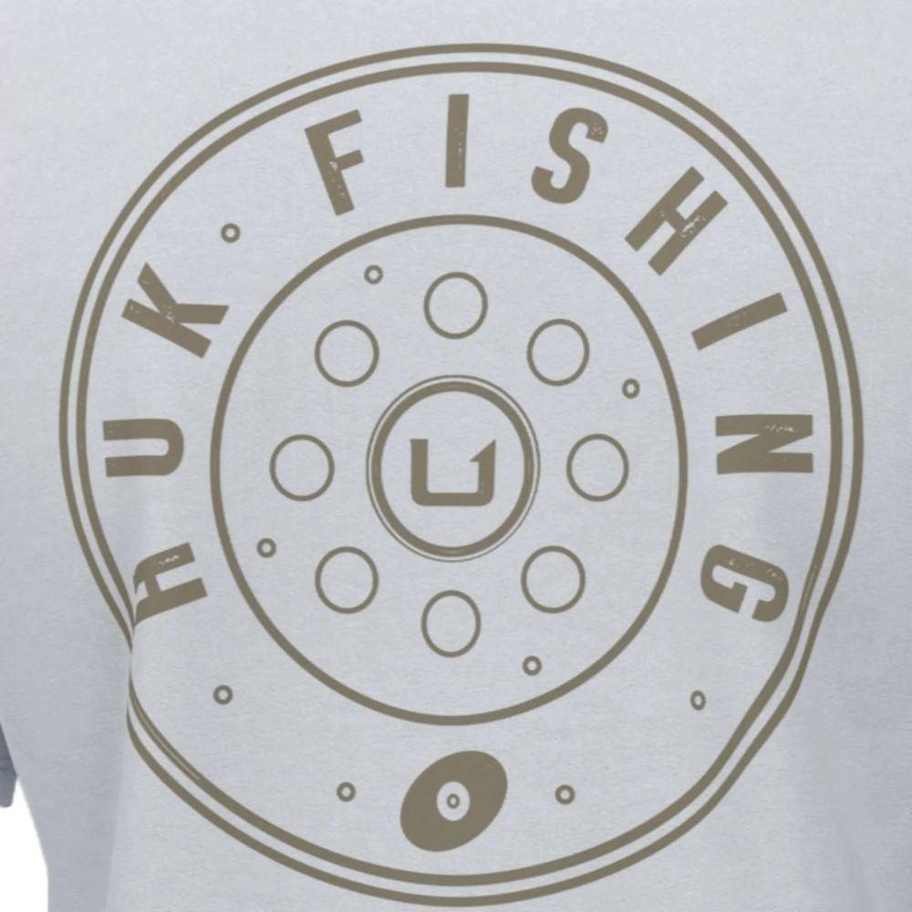 Huk Reel On Short Sleeve Shirt White S - Image 2