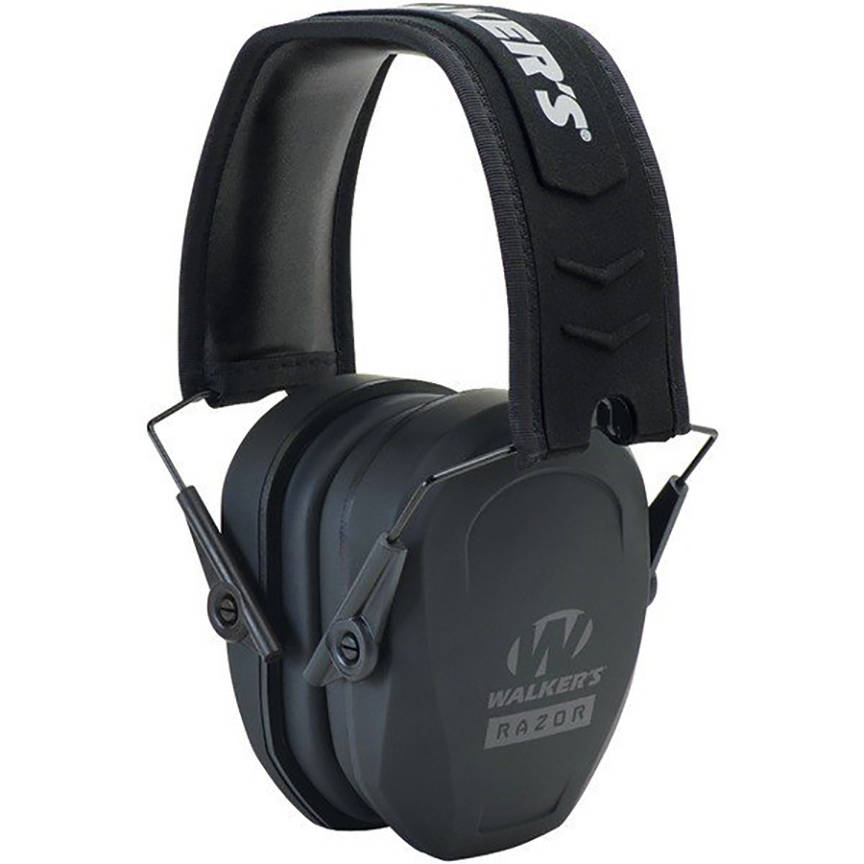 Walker's Razor Slim Passive Ear Muffs 27dB Black