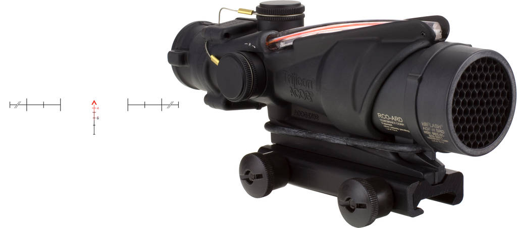TRIJICON ACOG RCO 4X32 RED CHV M4