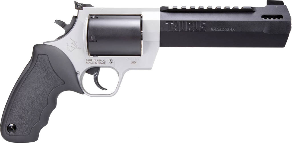 Taurus Raging Hunter Handgun 500 S&W Mag 5rd Capacity 6.75" Barrel Two Tone