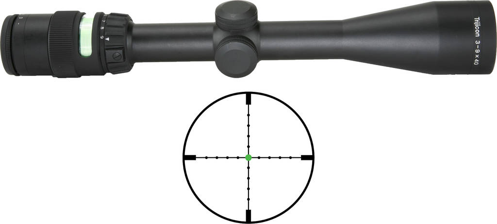 TRIJICON ACCUPOINT 3-9X40 MDOT GRN