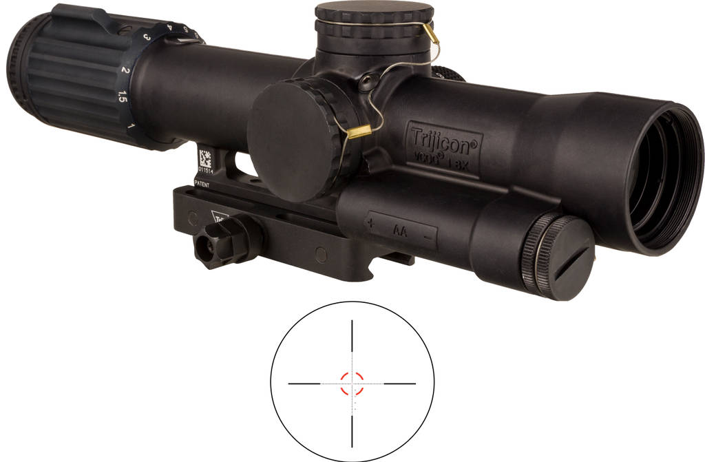 TRIJICON VCOG 1-8X28 MOA RED Q-LOC