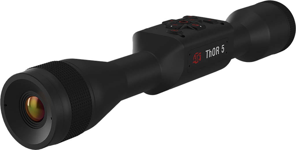 ATN Thor 5 Thermal Rifle Scope 3-12x 320x240 12 micron Smart HD Black