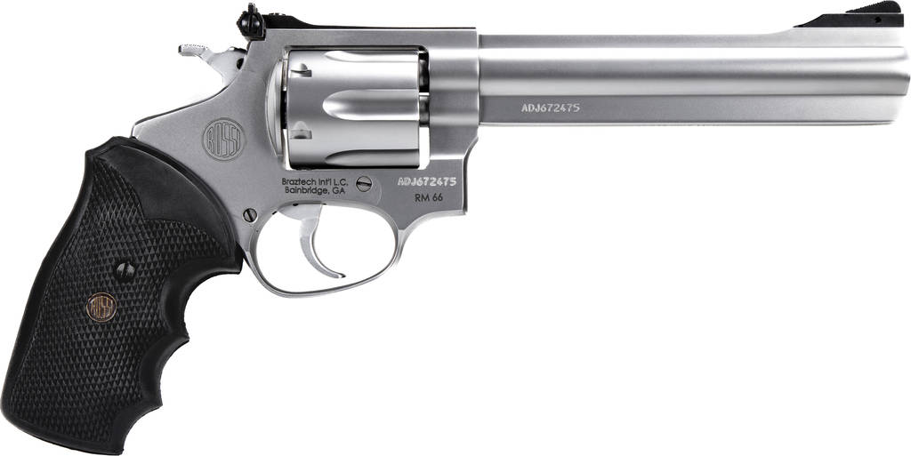 Rossi RM66 Handgun .357 Mag 6rd Capacity 6" Barrel Stainless Steel Gloss Finish
