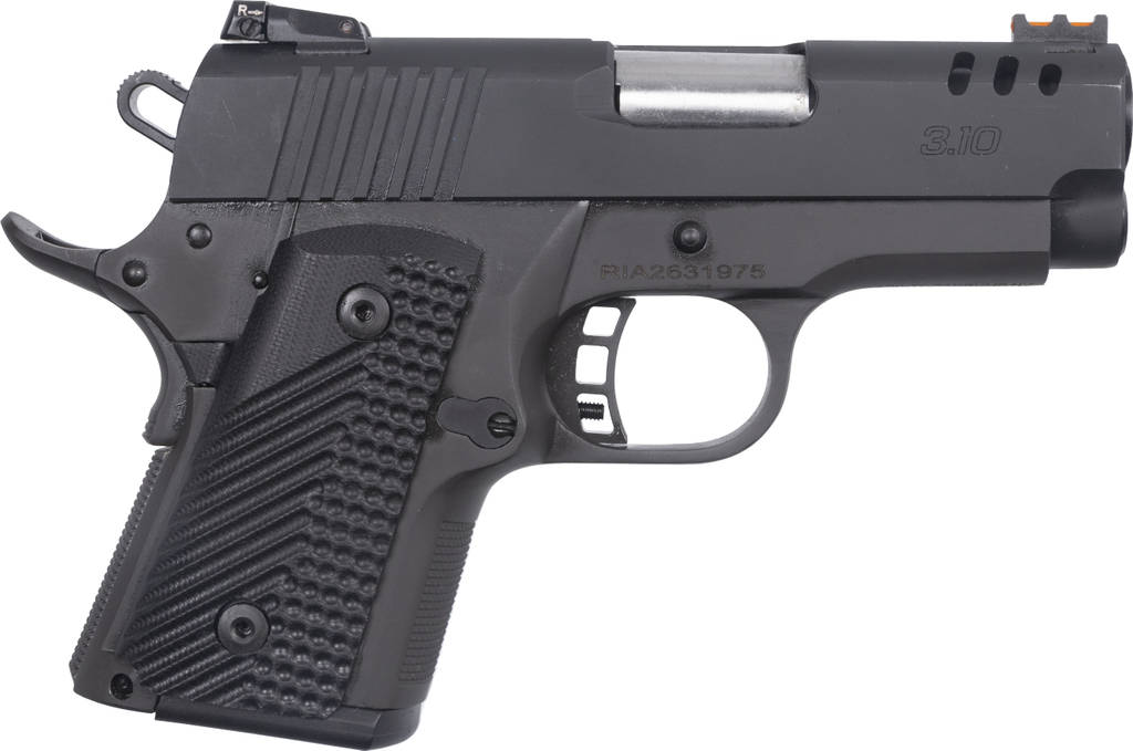 Rock Island BBR 1911 Handgun 9mm Luger 10rd Magazine 3.1" Barrel Black