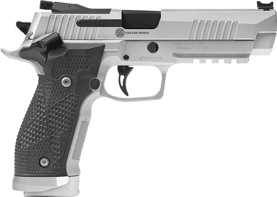 Sig Sauer P226 XFIVE Handgun 9mm Luger 20rd Magazines(3) 5" Barrel Stainless Steel Frame Hogue Grips