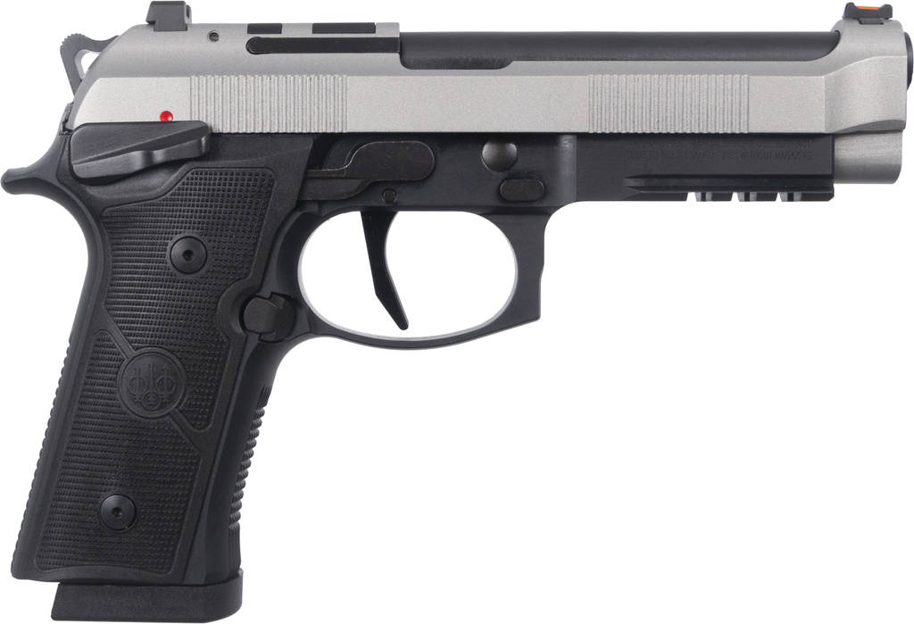 Beretta 92Xi SAO Full Size Handgun 9mm Luger 18rd Magazines (2) 4.7" Barrel Black Frame with Silver Slide