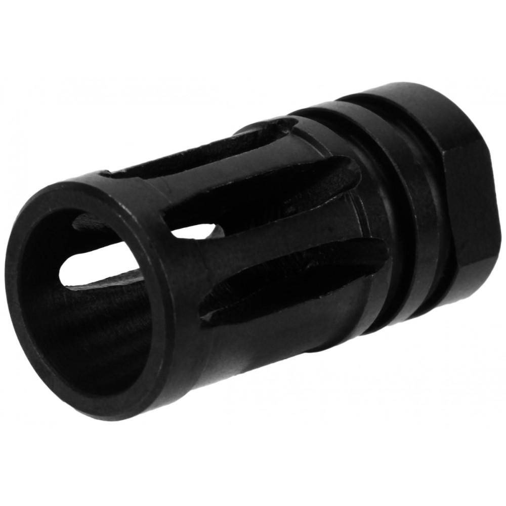 TacFire 5/8x24 TPI Bird Cage Muzzle Brake .30 cal Steel Black - Image 3