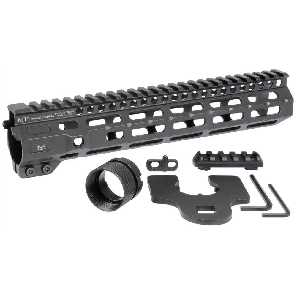 Midwest Industries Combat Rail One Piece M-LOK Handguard 10.5" Black