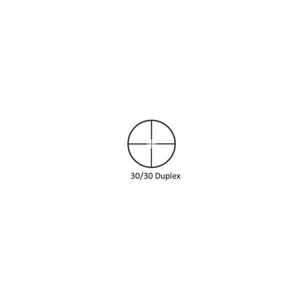BSA Sweet .22 3-9x40mm Adjustable Objective Rifle Scope SFP 30/30 Duplex Reticle Non Illuminated Black with Dovetail Rings - Image 4