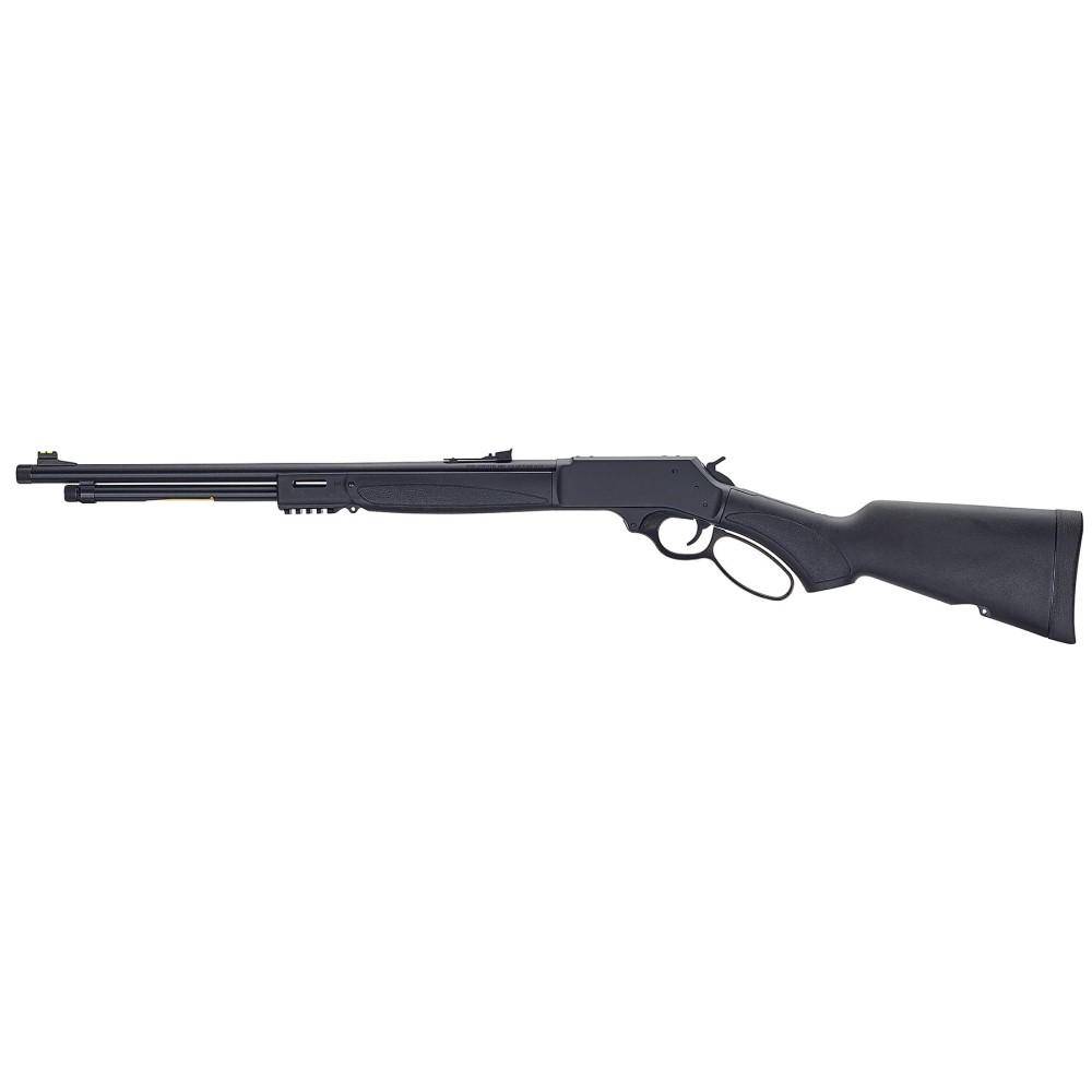 Henry Lever Action X Model Rifle .360 Buckhammer 5rd Capacity 21.375" Threaded Barrel Synthetic Stock Fiber Sights - Image 2