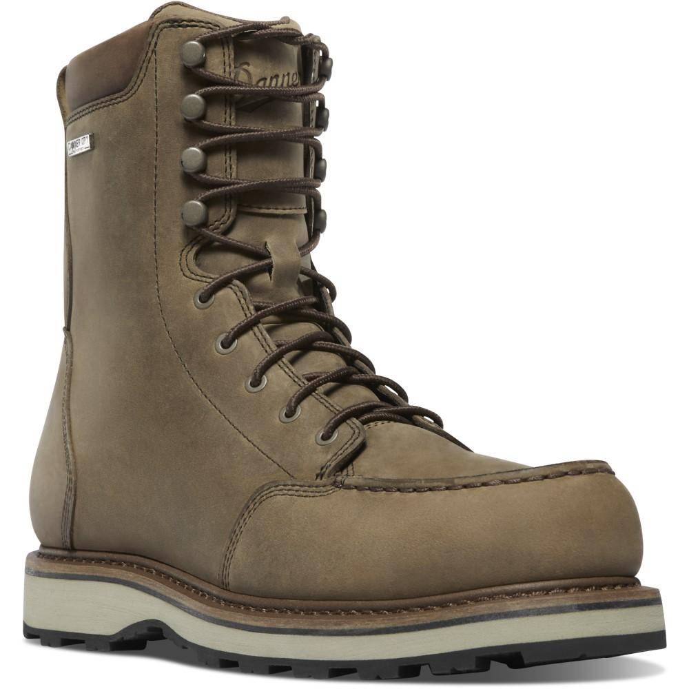 Danner Cedar River Moc Toe Hunter 8" Boots Timberwolf Size 8