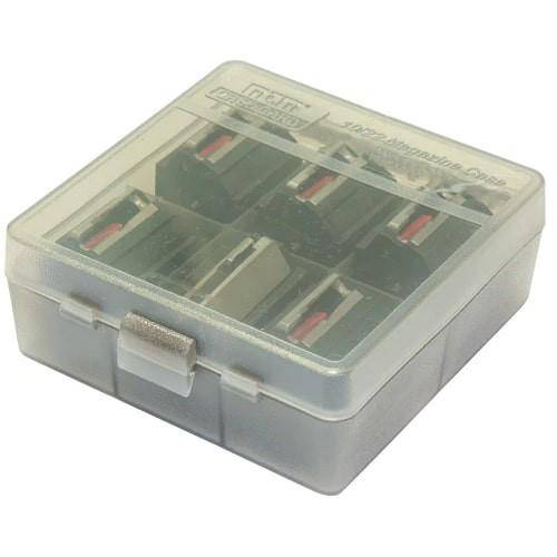 MTM 10/22 Rotary Magazine Case Clear Smoke