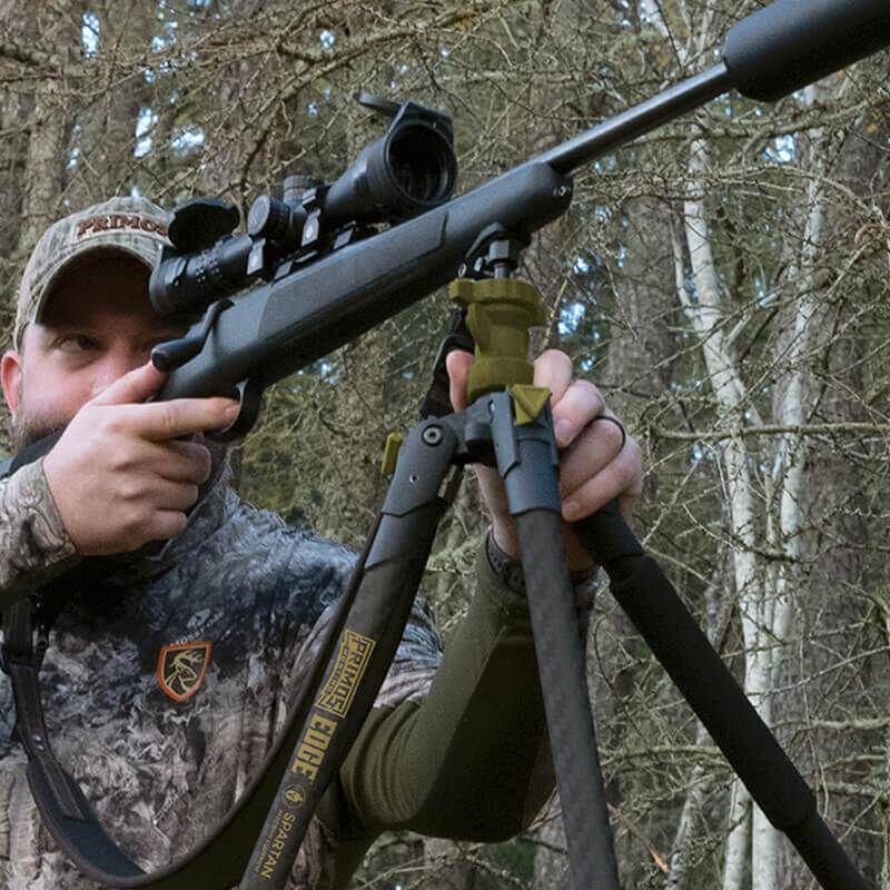 Primos Edge Carbon Fiber Shooting Stick FDE with Spartan Technology - Image 3