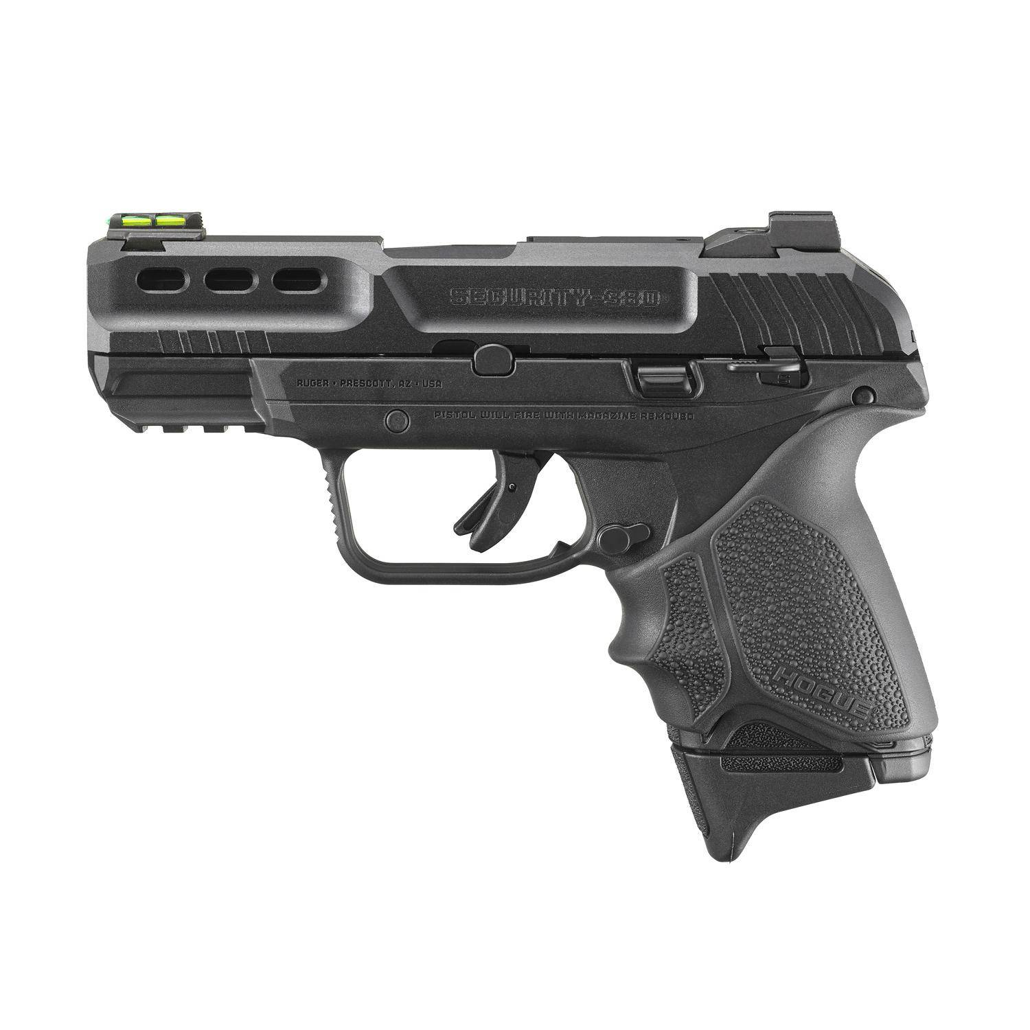Ruger Security 380 Handgun w/Hogue Beavertail Handall Grip Sleeve .380 Auto 10rd Magazines(3) 3.42" Barrel Front Optic Sight - Image 4