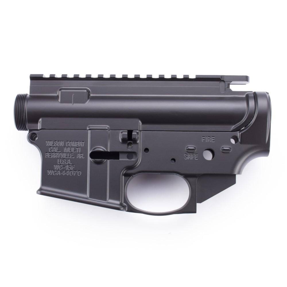 Wilson Combat AR-15 Receiver Set Lower/Upper Matched Set Forged Closed Triggerguard Black - Image 2