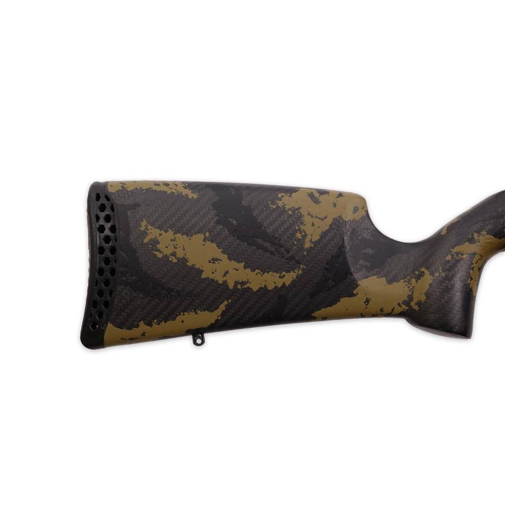 Weatherby Mark V Apex Rifle 6.5 Wby Rpm 4rd Magazine 24" Barrel Tan and Brown with Muzzle Brake - Image 4