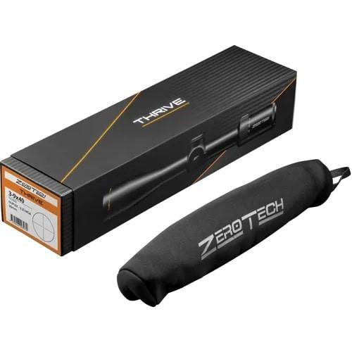 ZeroTech Thrive Rifle Scope 3-9x40 30mm SFP PHRiii MOA Non-Illum Black - Image 2