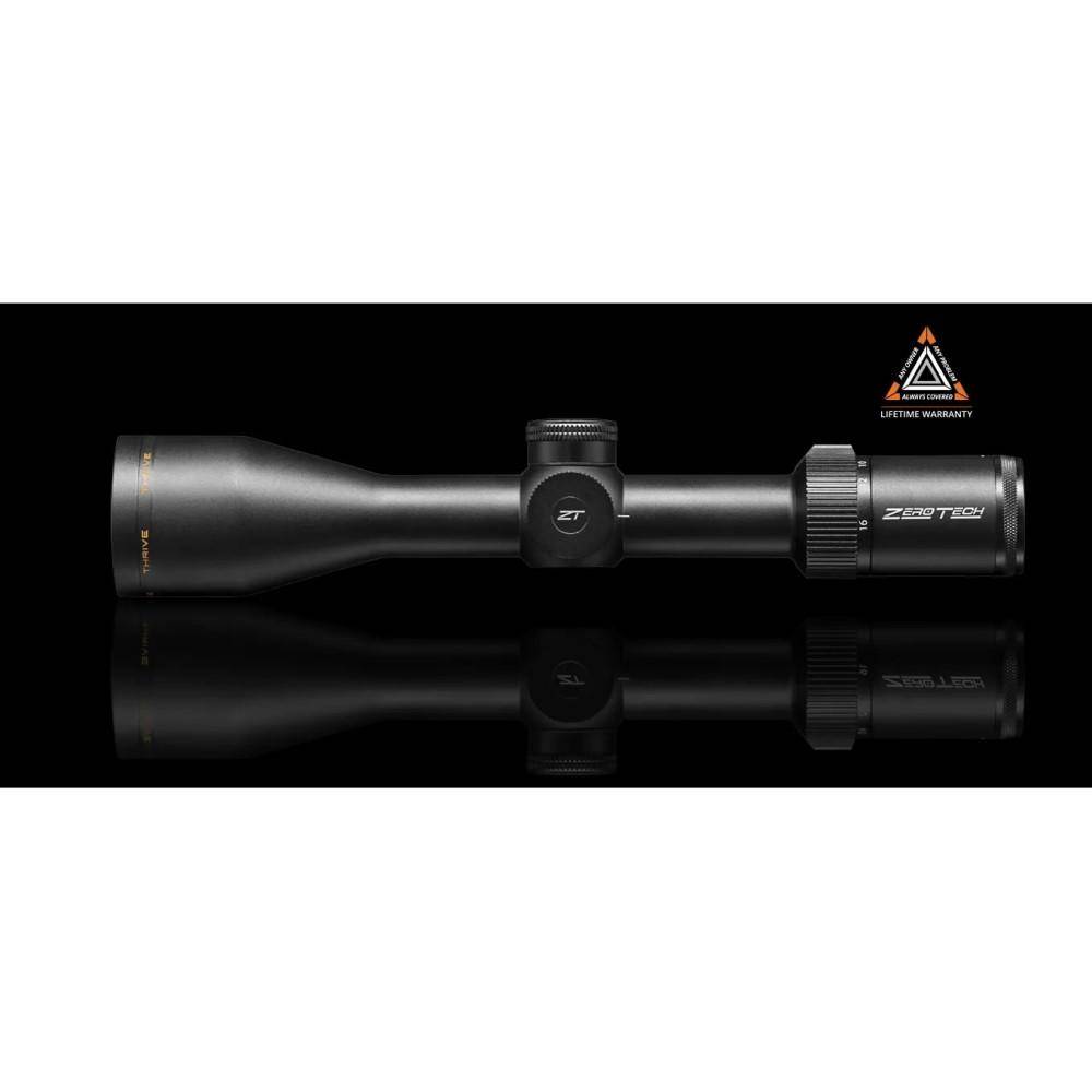 ZeroTech Thrive Rifle Scope 4-16x50 30mm SFP PHRii MOA Non-Illum Black - Image 2