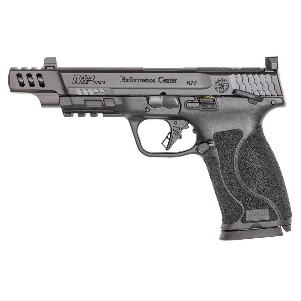 S&W PC M&P 10mm M2.0 Ported Optic Ready Handgun 10mm Auto 15rd Magazines(2) 5.6" Ported Barrel Night Sights - Image 2