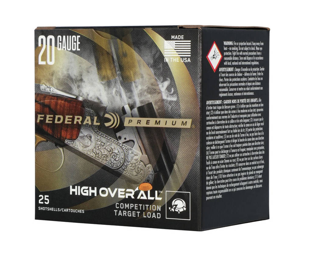 FEDERAL PREMIUM HOA 20GA 2 3/4 IN 7/8OZ 1200 FPS 2 1/2 DRAM 8 AMMO 25RD
