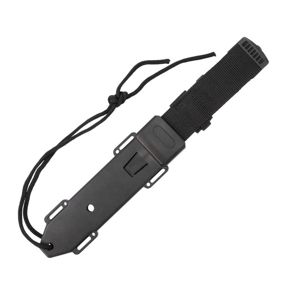 SOG Knives Pinnacle Bowie Fixed Knife 7-1/2" Clip Point Blade Black - Image 8