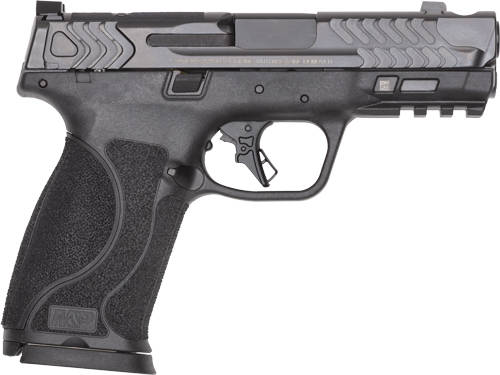 S&W PC M&P 10MM M2.0 Carry Comp Handgun 10mm Auto 15rd Magazines(2) 4" Barrel OR No Thumb Safety Black - Image 7